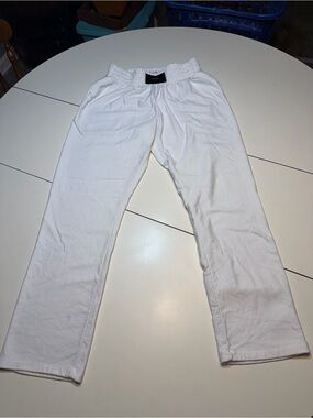 Talentless white large women’s Wide Leg Boxing Pants